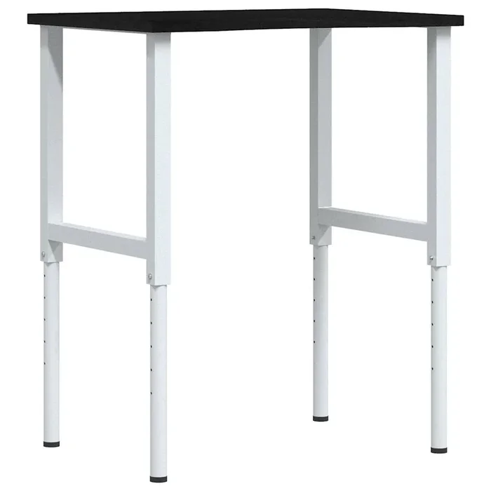 vidaXL Banco de trabajo madera roble marrón oscuro 80x60x(71,5-98) cm