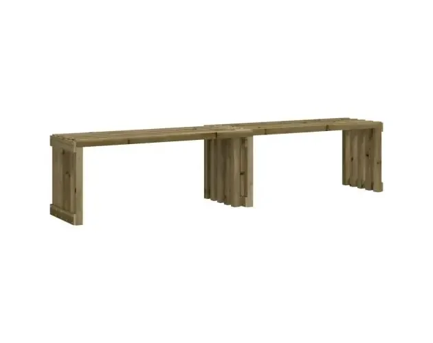 vidaXL banco jardín extensible madera impregnada pino 212,5×40,5×45 cm | Brico Depôt Ordina Subito