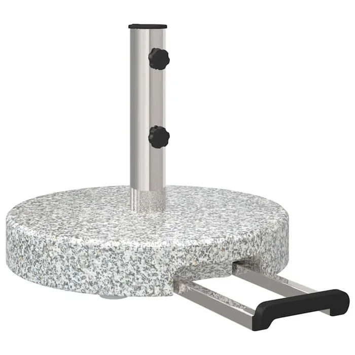 vidaXL Base para sombrilla Gris 45 x 45 x 37.5 cm granito