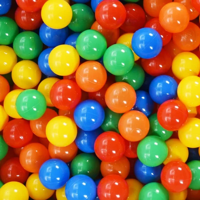 vidaXL Bolas de juego multicolor 500 unidades (3)