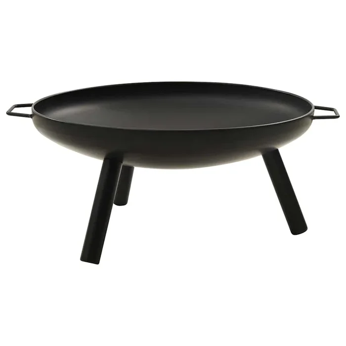 vidaXL Brasero de acero 70x59x28 cm