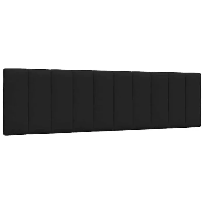 vidaXL Cabecero de cama acolchado Hanko tela negro 180 cm
