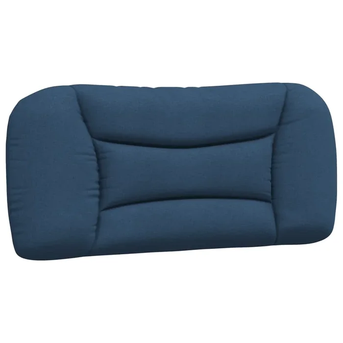 vidaXL Cabecero de cama acolchado Hvar tela azul 80 cm