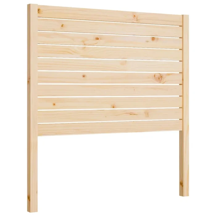vidaXL Cabecero de cama madera maciza de pino 106x4x100 cm (8)