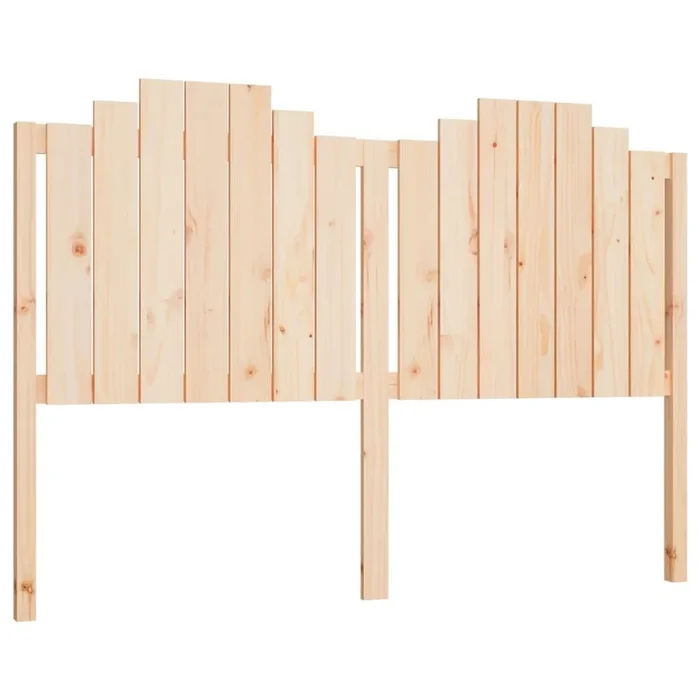 vidaXL Cabecero de cama madera maciza de pino 166x4x110 cm