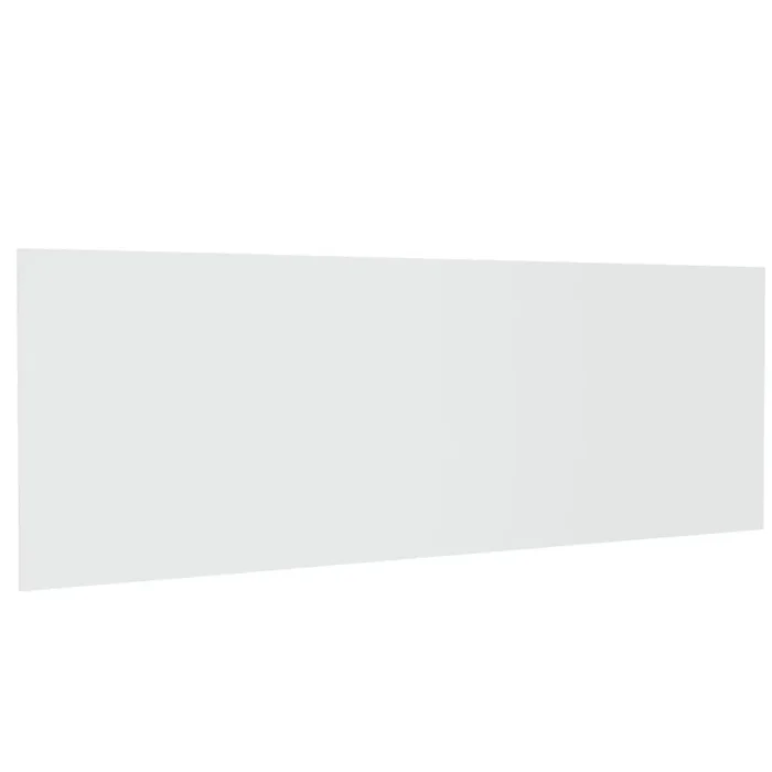 vidaXL Cabecero de cama pared madera contrachapada blanco 240×1,5x80cm
