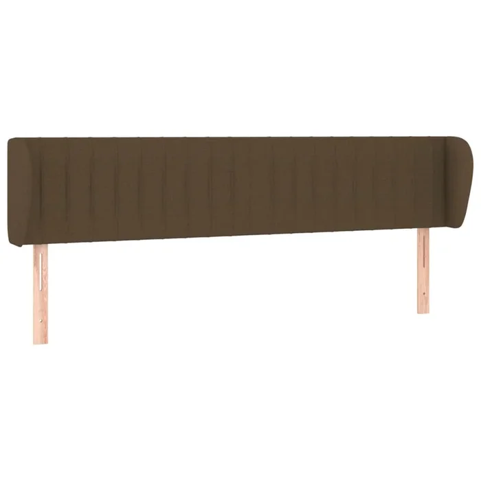 vidaXL Cabecero de tela gris oscuro 163x23x78/88 cm (11)