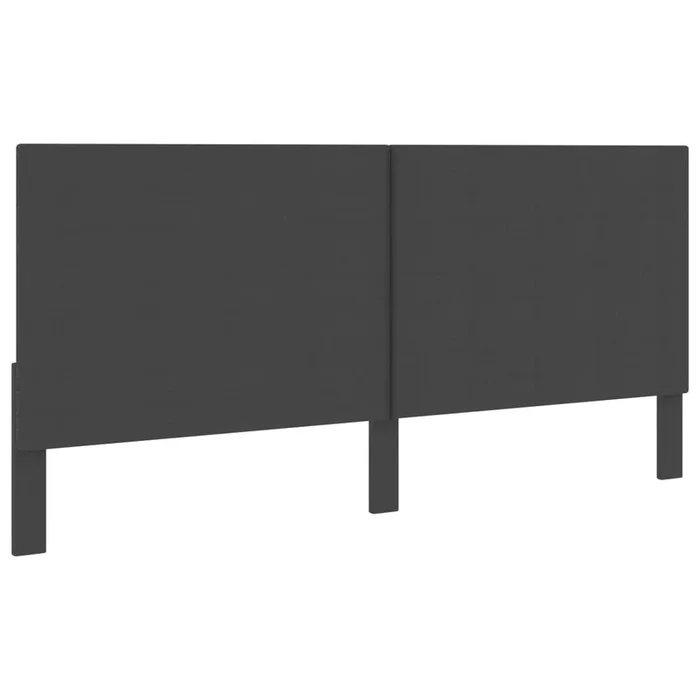 vidaXL Cabecero de tela gris oscuro 200×200 cm