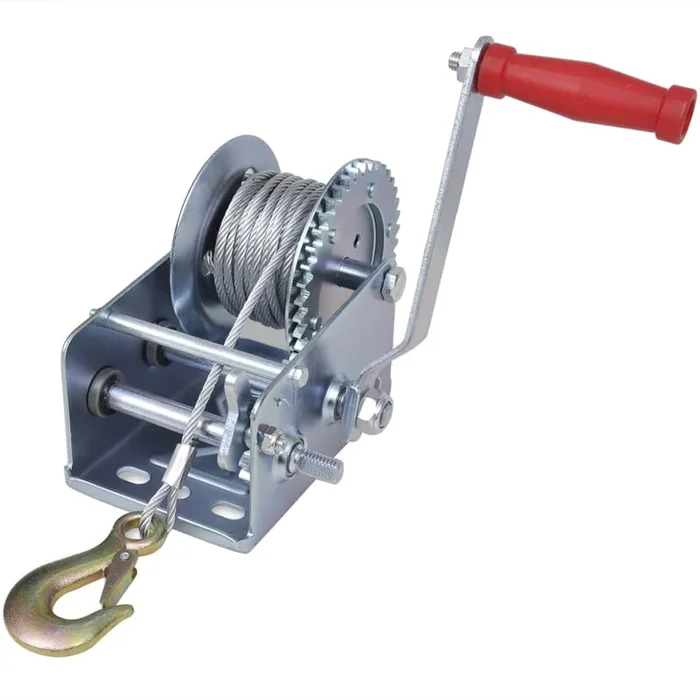 vidaXL Cabrestante manual 1130 kg