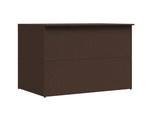 vidaXL caja de almacenaje jardín ratán sintético marrón 150x100x100 cm | Brico Depôt Di Tendenza