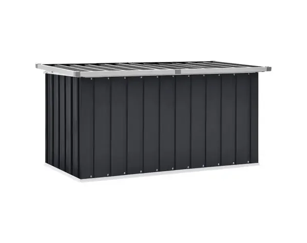 vidaXL caja de almacenaje para jardín gris antracita 129x67x65 cm | Brico Depôt Alta Qualità