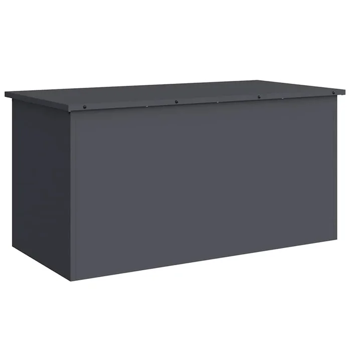 vidaXL Caja de Almacenamiento Exterior Antracita 100 x 50.5 x 50 cm