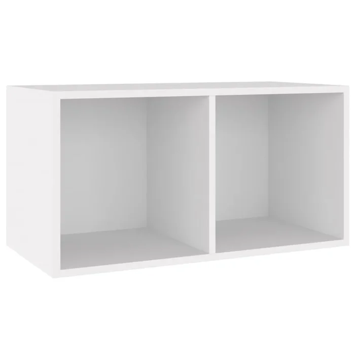 vidaXL Caja para discos de vinilo madera contrachapada 71x34x36 cm (2)