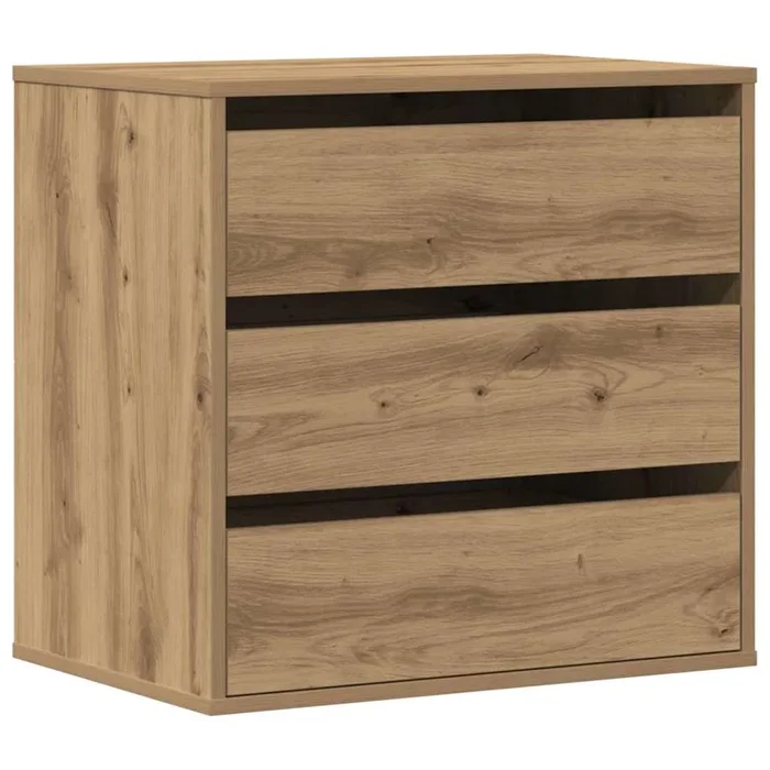 vidaXL Cajonera de esquina madera ingeniería roble artisan 60x41x58 cm