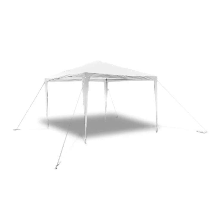 vidaXL Carpa cenador de jardín techo de pirámide 3×3 m