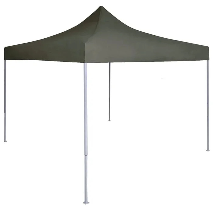 vidaXL Carpa plegable profesional acero gris antracita 2×2 m