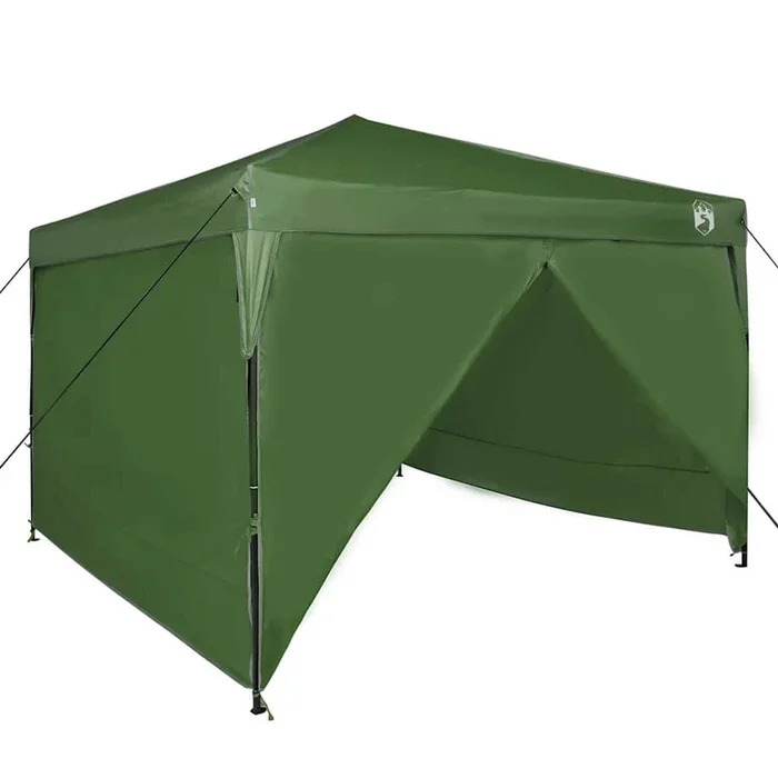 vidaXL Carpa Tipo Dosel Pop-up Verde 300 x 300 cm tela (2)