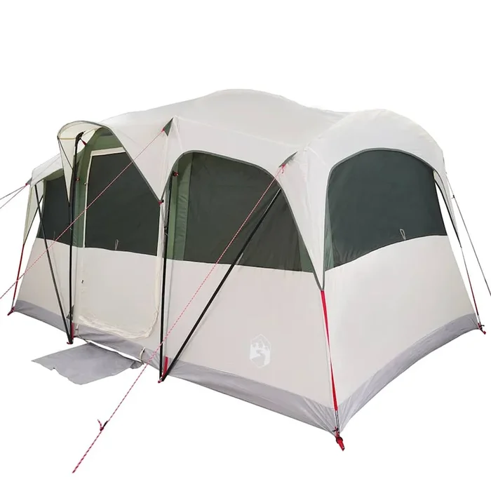 vidaXL Carpas con techo Verde 435 x 255 x 216 cm Poliéster