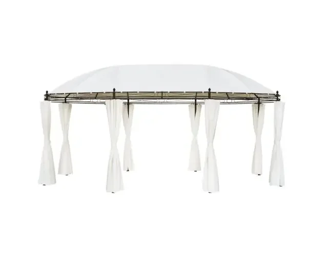 vidaXL cenador blanco crema 530x350x265 cm | Brico Depôt Consegna Rapida