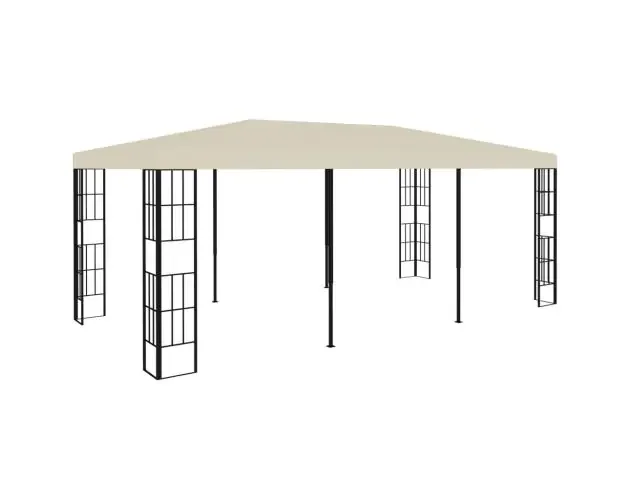 vidaXL cenador color crema 3×6 m | Brico Depôt Alta Qualità
