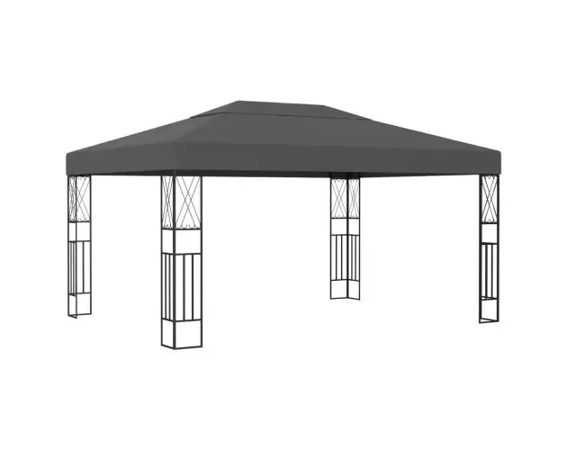 vidaXL cenador tela gris antracita 3×4 m | Brico Depôt Must-Have