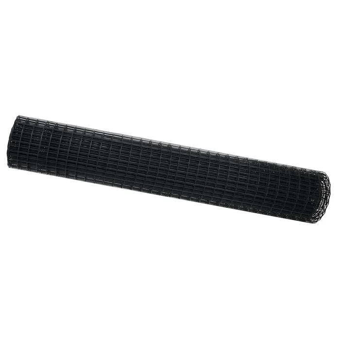 vidaXL Cerca Euro Gris 1.5 x 10 m Hierro recubierto de PVC (4)