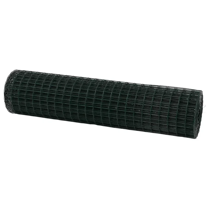 vidaXL Cerca Euro Verde 1.2 x 25 m Hierro recubierto de PVC (2)