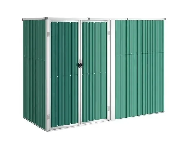 vidaXL cobertizo herramientas jardín acero galvanizado 225x89x161 | Brico Depôt Promozione Esclusiva