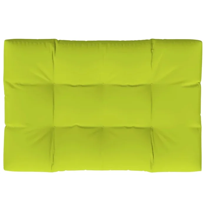 vidaXL Cojín para sofá de palets de tela verde claro 120x80x12 cm (2)