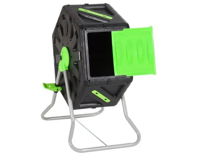 vidaXL compostador giratorio polipropileno 60x43x74 cm 70 l | Brico Depôt Consegna Rapida