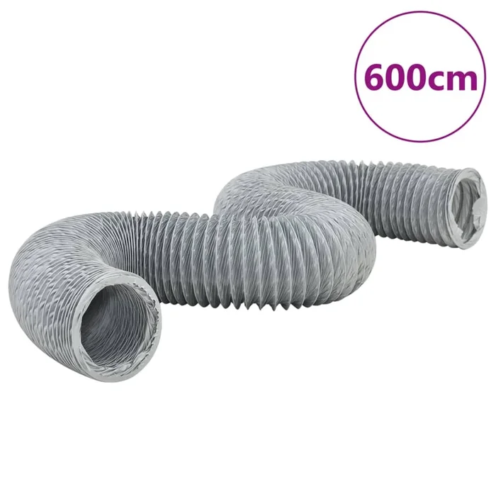 vidaXL Conducto de escape PVC 6 m 12,5 cm