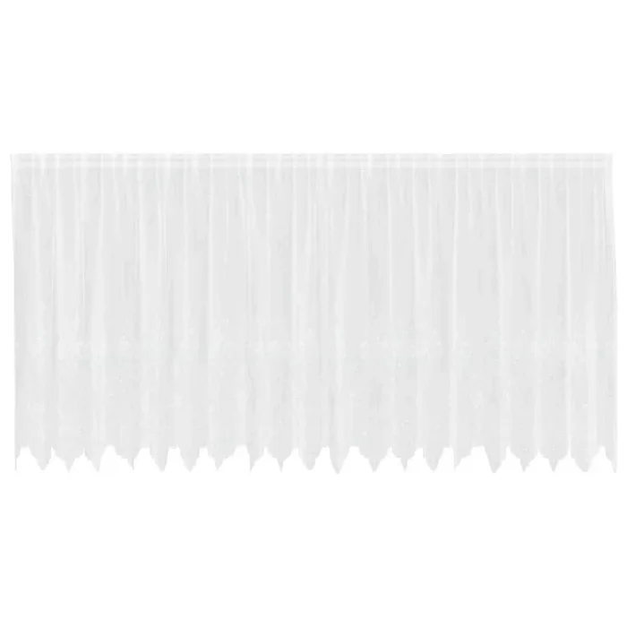 vidaXL Cortinas con cortinas Blanco 500x100cm Poliéster (100)