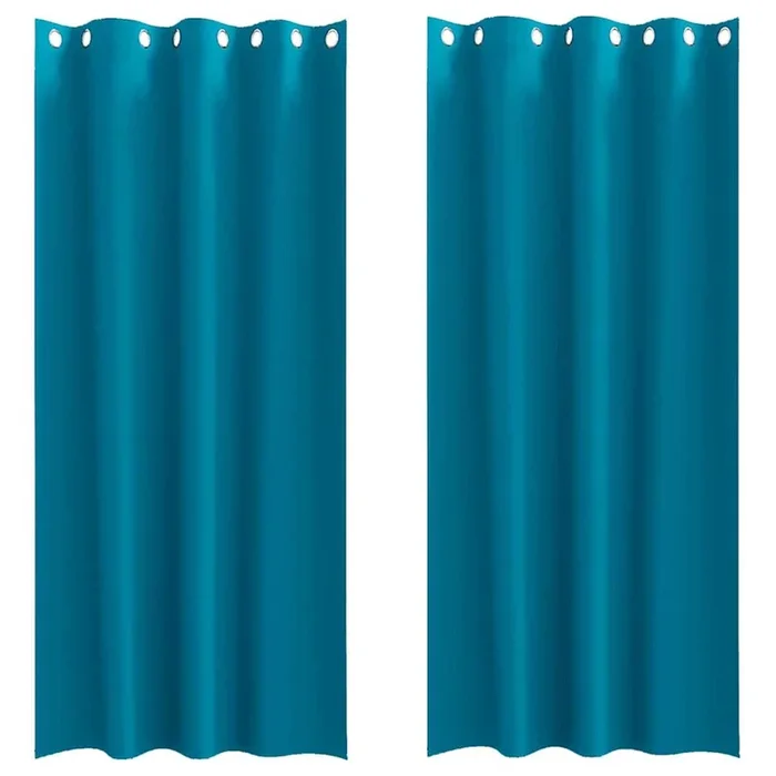 vidaXL Cortinas opacas Tuquesa Poliéster (10)