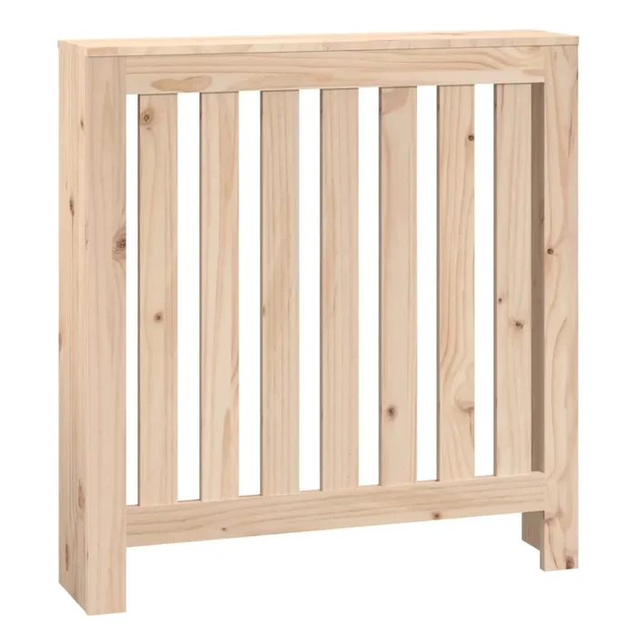vidaXL Cubierta de radiador madera maciza de pino 79,5x19x84 cm