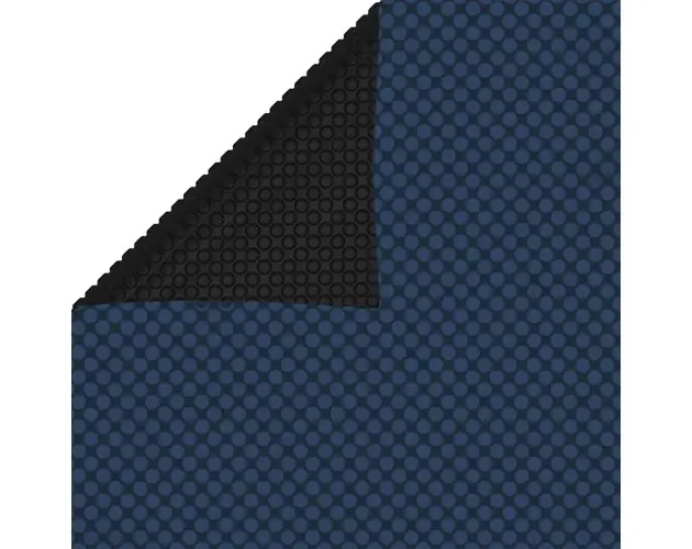 vidaXL cubierta solar de piscina de pe flotante negro y azul 400x200cm | Brico Depôt Artigianale