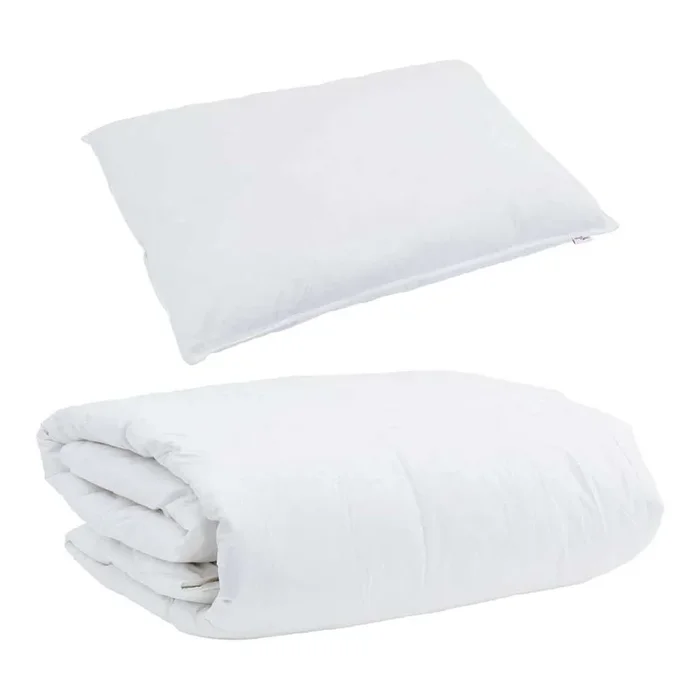 vidaXL Edredón de Invierno con almohada 2 pcs Pluma de pato (51)
