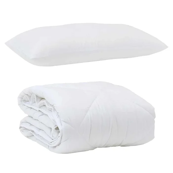 vidaXL Edredón de Verano con almohada 2 pcs Microfibra (19)