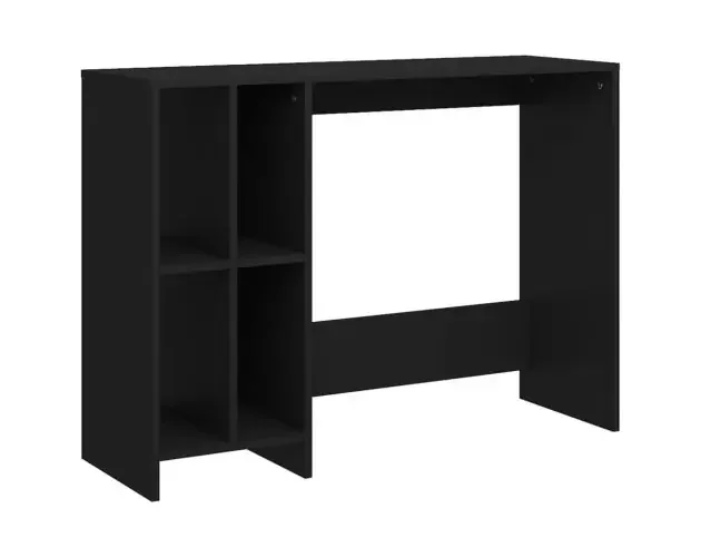 vidaXL escritorio notebook madera contrachapada negro 102,5x35x75 cm | Brico Depôt Di Marca