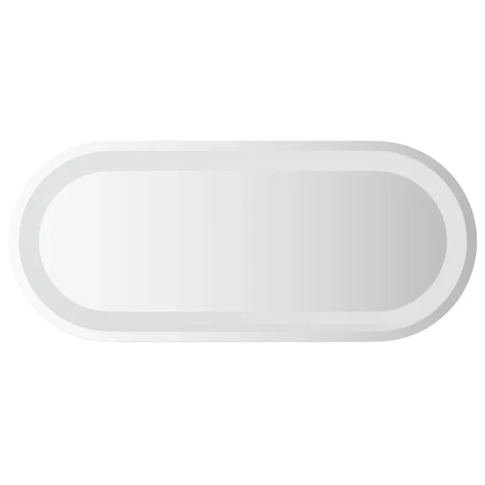 vidaXL Espejo de baño LED ovalado 70×30 cm