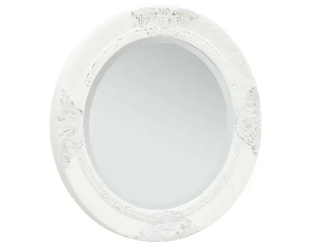 vidaXL espejo de pared estilo barroco blanco 50 cm | Brico Depôt Ordina Subito