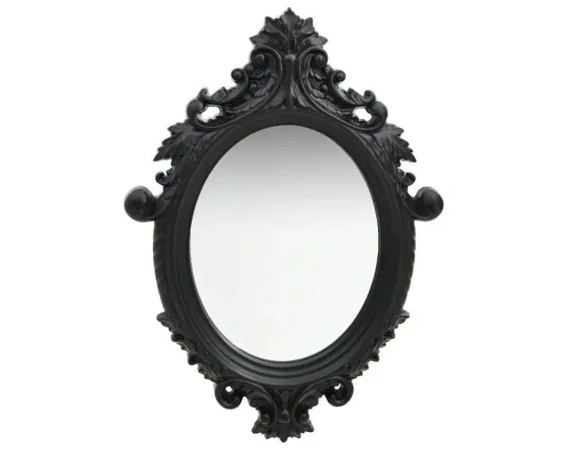 vidaXL espejo de pared estilo castillo negro 56×76 cm | Brico Depôt Top Qualità