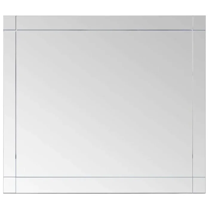 vidaXL Espejo de pared vidrio 100×60 cm