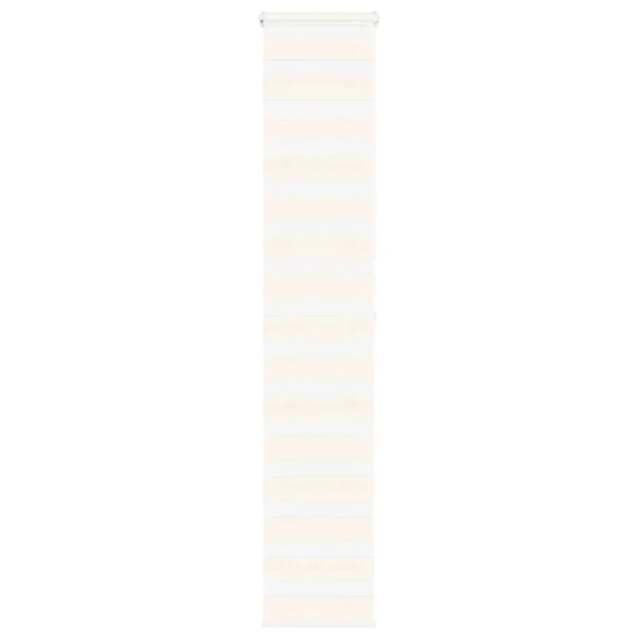 vidaXL Estor cebra beige mármol tejido ancho 40,9 cm poliéster (2)