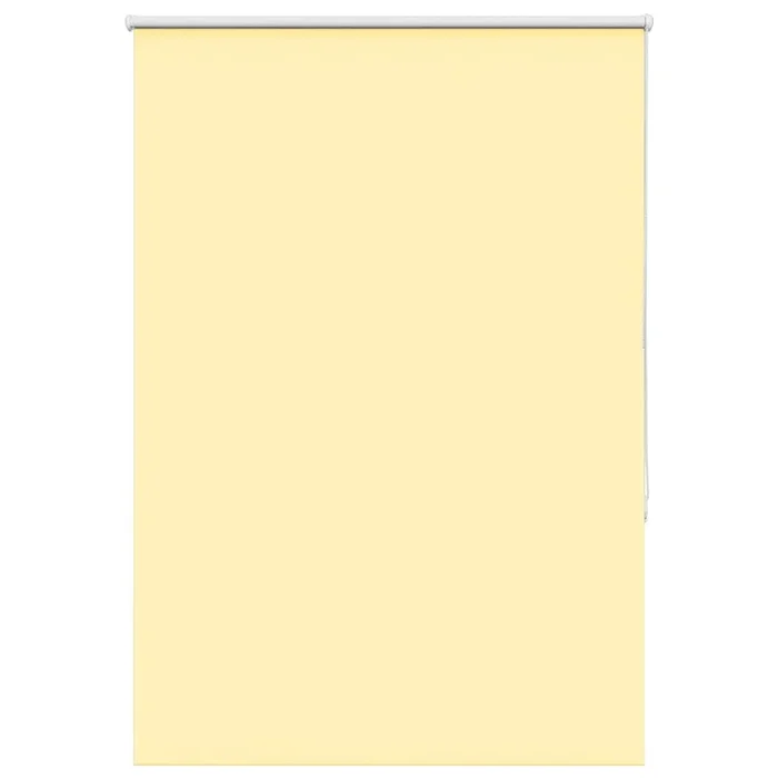 vidaXL Estor Enrollable Opaco Amarillo 100×130 cm Tela Ancho 95,7 cm
