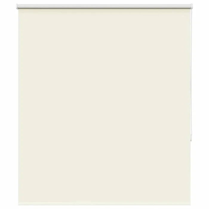 vidaXL Estor Enrollable Opaco Blanco Roto 135x150cm Tela Ancho 131,6cm