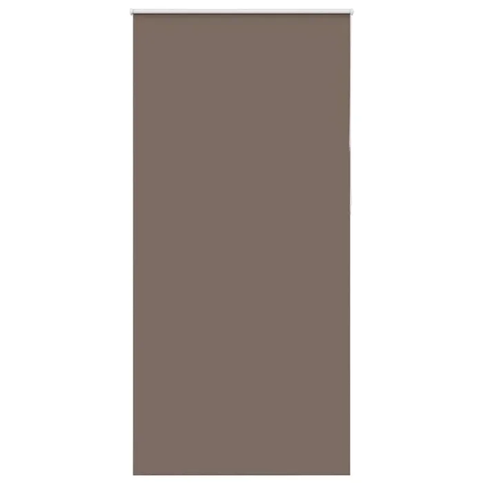 vidaXL Estor Enrollable Opaco Color Café 105x230cm Tela Ancho 100,7cm