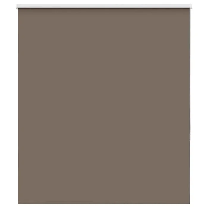 vidaXL Estor Enrollable Opaco Color Café 130×130 cm Tela Ancho 126,6cm