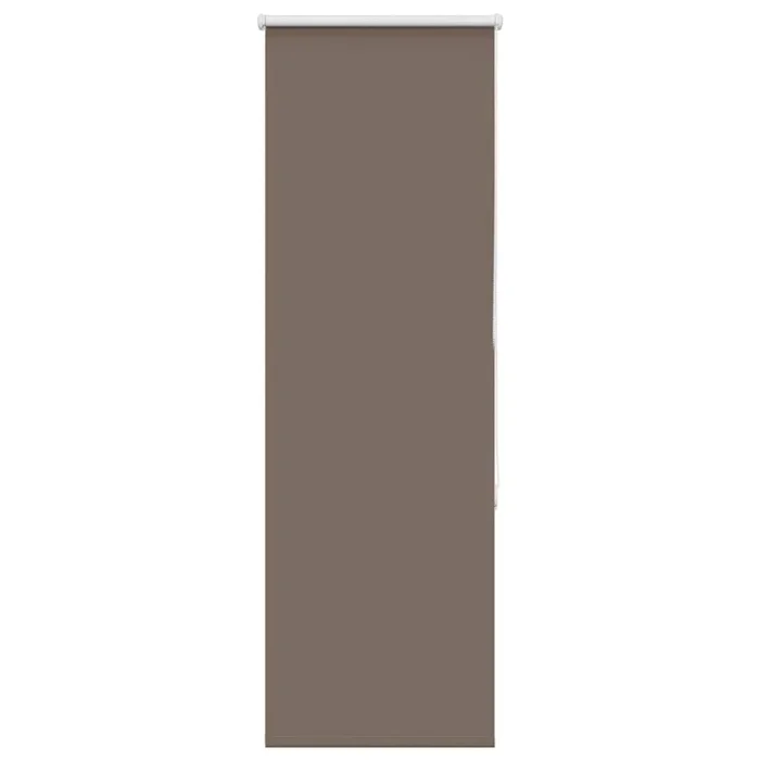 vidaXL Estor Enrollable Opaco Color Café 50×175 cm Tela Ancho 45,7cm