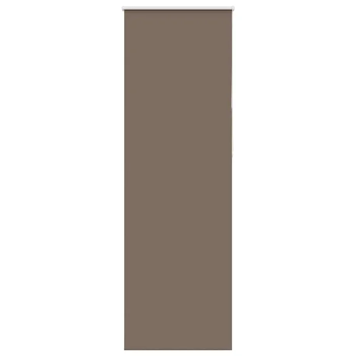 vidaXL Estor Enrollable Opaco Color Café 80x230cm Tela Ancho 75,7cm