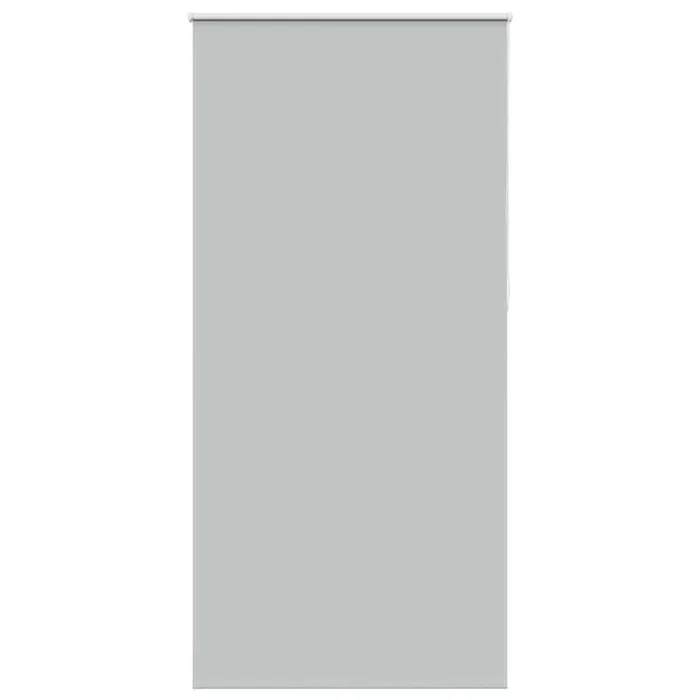 vidaXL Estor Enrollable Opaco gris claro 115×230 cm Tela Ancho 110,7cm